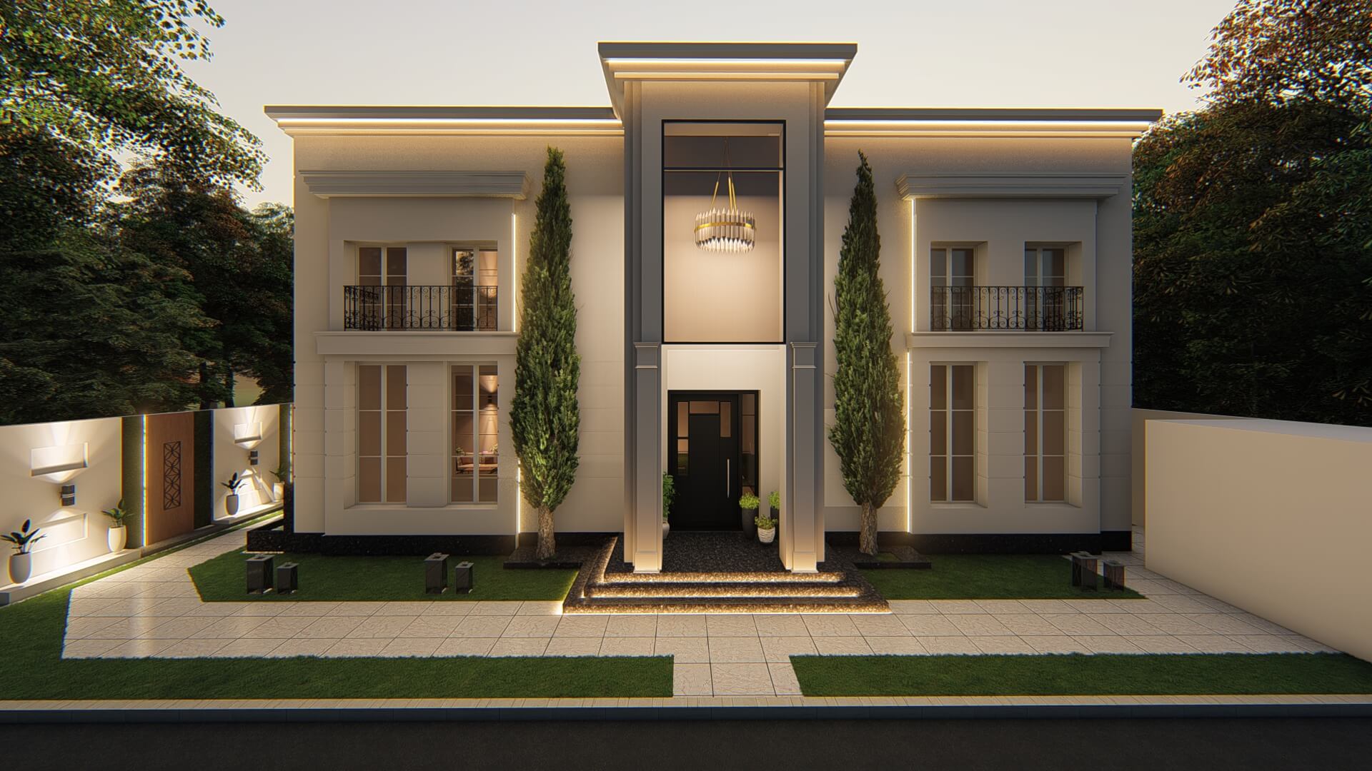 واجهات وتصميم داخلي ابو سلطان