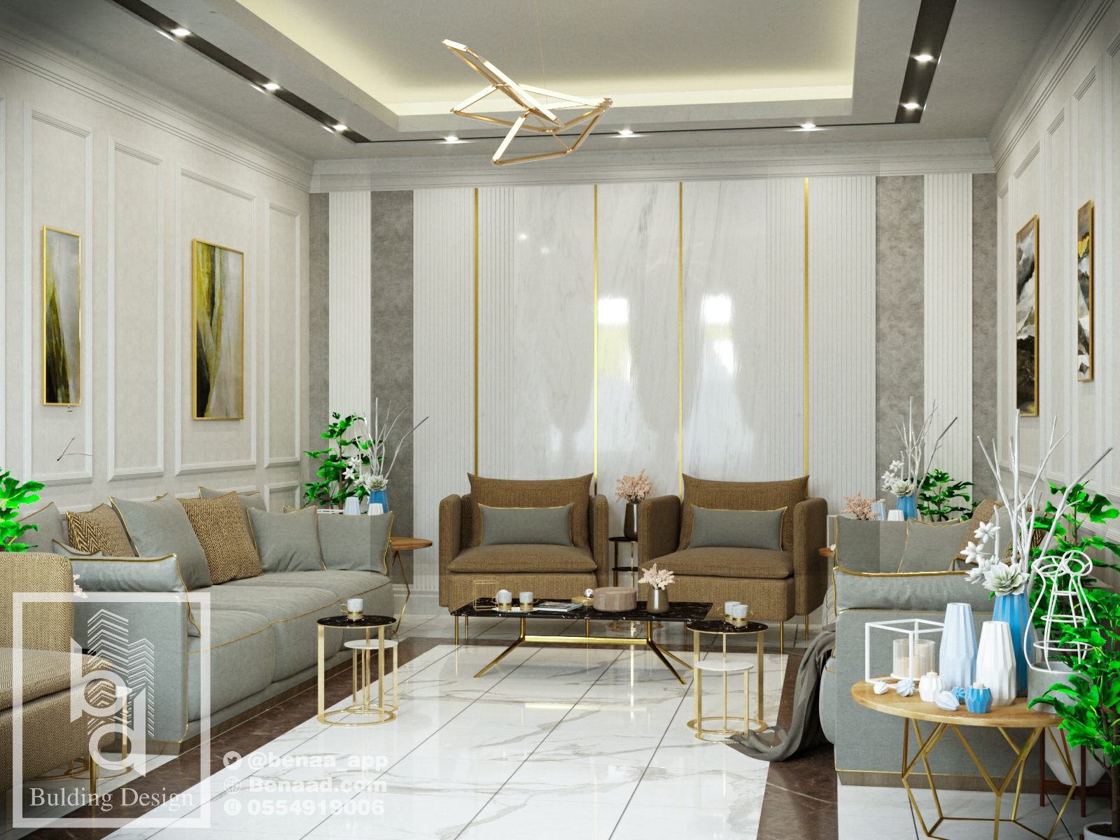 تصميم مجلس ضيوف