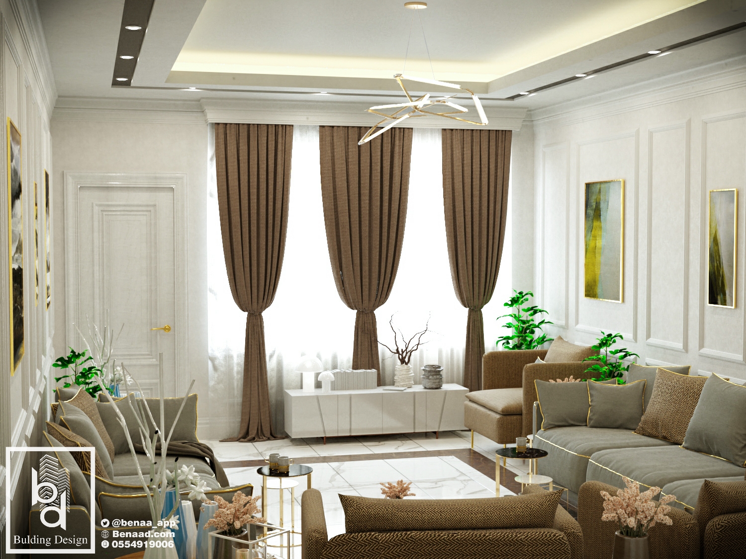 تصميم مجلس ضيوف
